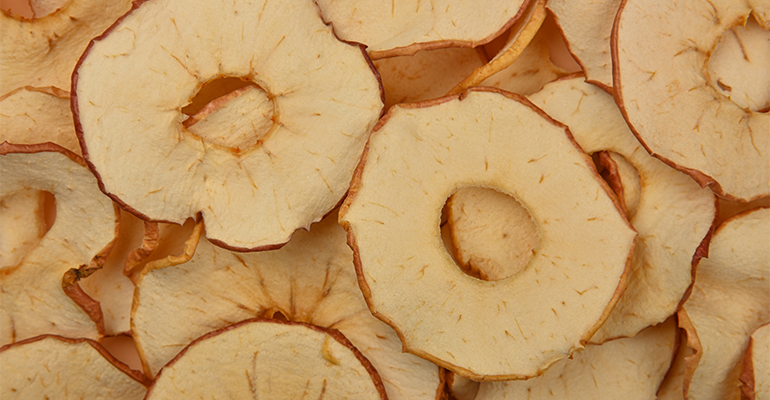 manzana deshidratada rational