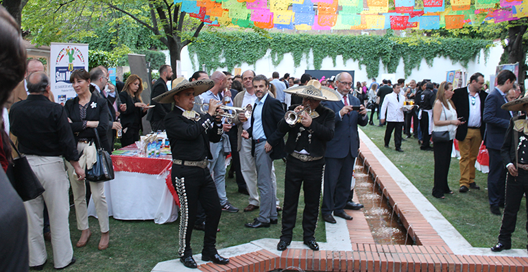 Momento de la jornada de productos mexicanos