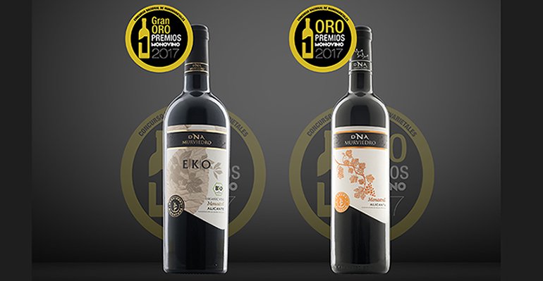 Vinos Murviedro de la variedad monastrell premiados en Monovino