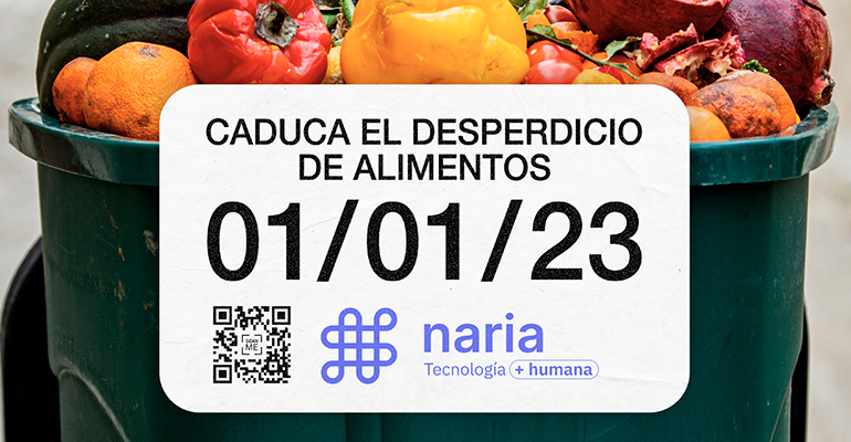 Naria plataforma contra el desperdicio alimentario