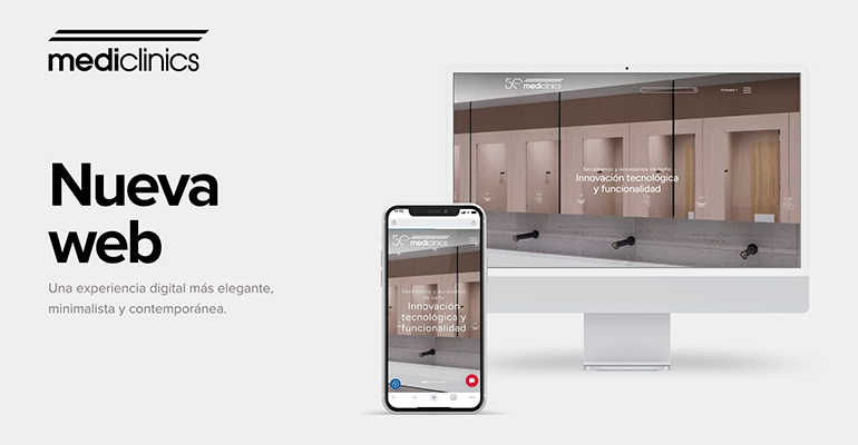 Mediclinics renueva su web corporativa y mejora la experiencia para profesionales y clientes