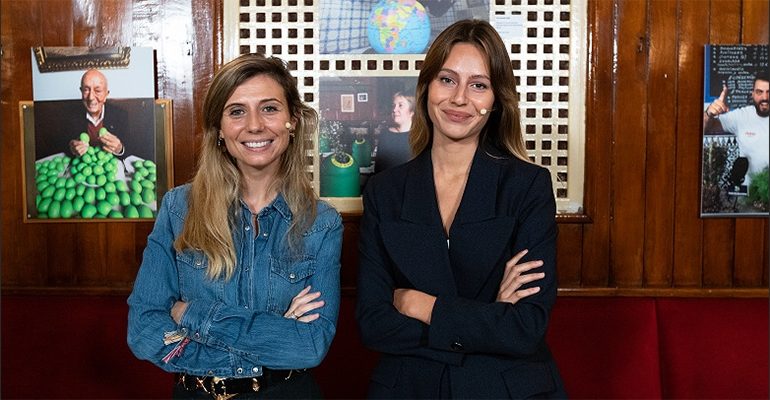 Beatriz Egido, Directora de Comunicación y Sostenibilidad de Ecovidrio y Celine van Heel