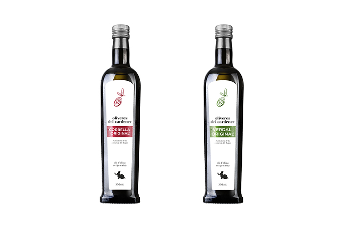 Aceite Oliveres variedad corbella