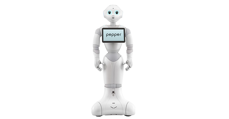 Pepper es un robot humanoide de 120 centímetros, programable y diseñado para interactuar con persona