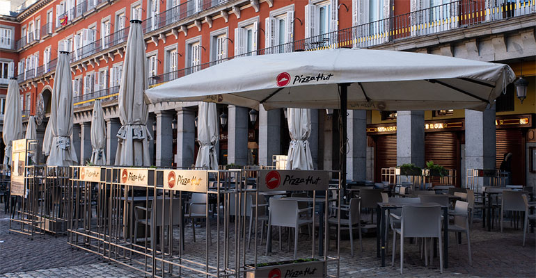 Pizza Hut abre en la Plaza Mayor de Madrid