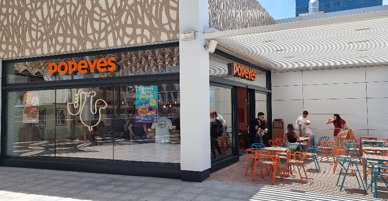 Popeyes restaurante Sevilla