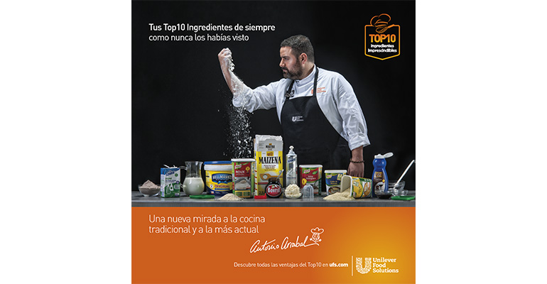 Portada del recetario de Unilever