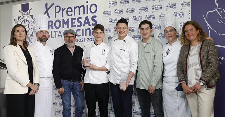 Un estudiante de Huesca gana el Premio Promesas de alta cocina de Le Cordon Bleu Madrid