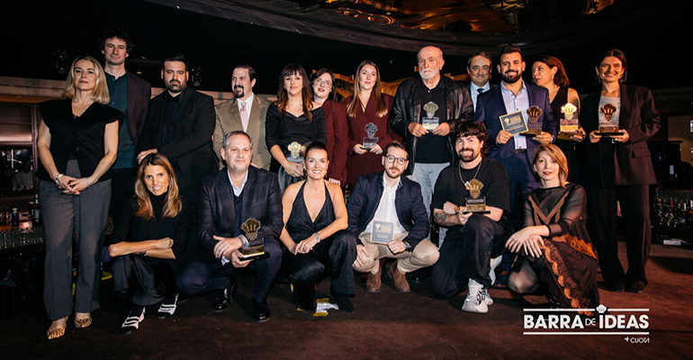 Barra de Ideas celebra su 15º aniversario reconociendo a los líderes que transforman la hostelería en los Premios Horeca Sapiens