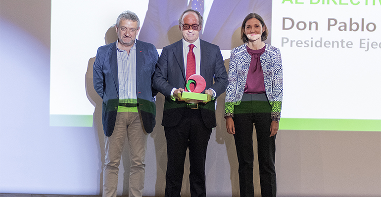 Pablo Juantegui recoge premio de restauración organizada