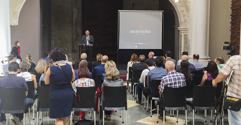 Presentación de la Cueva Museo de Murviedro en Requena