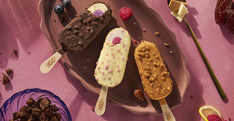 Sabores veganos o mezclas de helado y sorbete, entre los nuevos helados ...