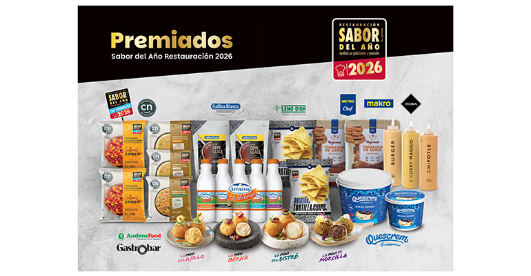 Sabor del Año Restauración: las marcas líderes del foodservice reconocidas con el distintivo Sabor del Año Restauración 2026 por chefs y consumidores