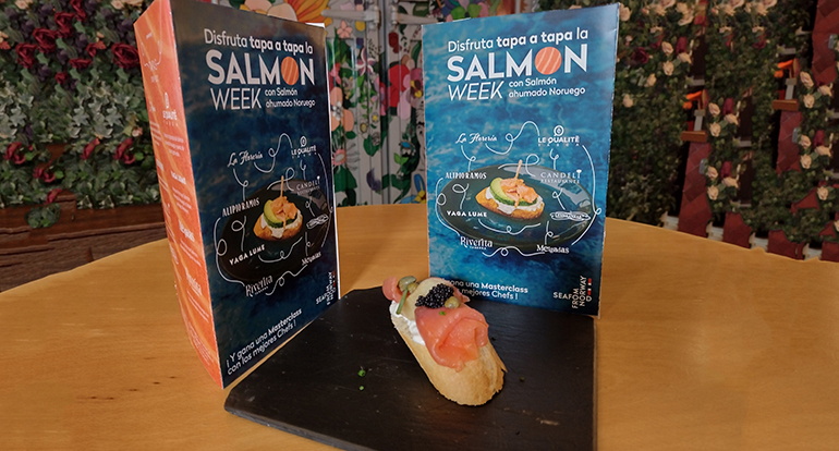 Mar de Noruega se une a ocho restaurantes madrileños para celebrar la “Salmon Week”