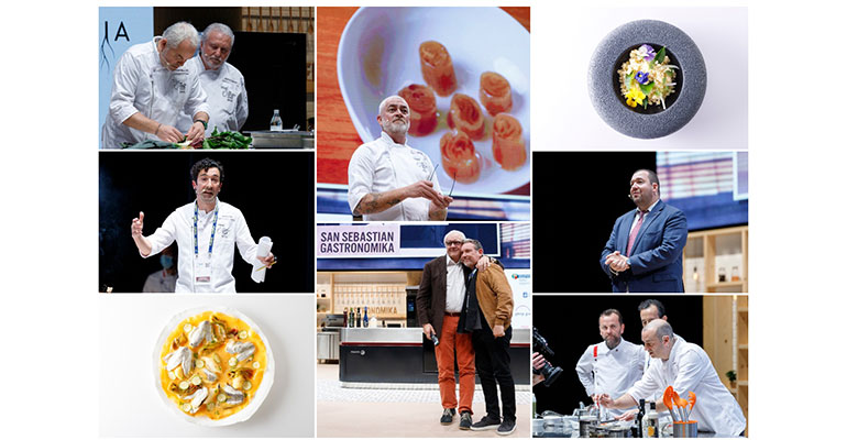 San Sebastián Gastronomika 2021 collage