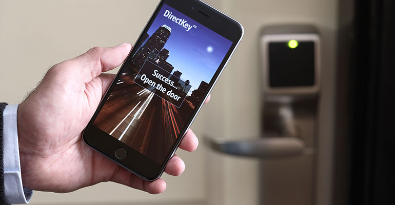 Onity cerradura para hotel con apertura con smartphone