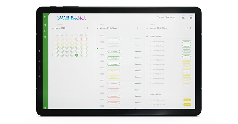 smart breakfast tablet