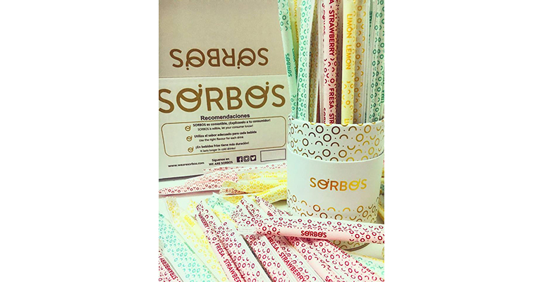 sorbos pajitas comestibles