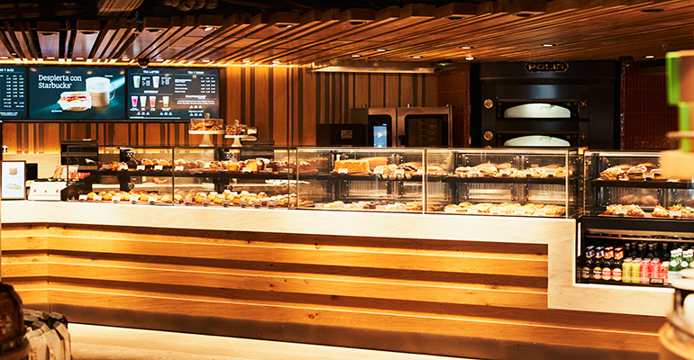 starbucks cafeteria Bernabeu - infohoreca