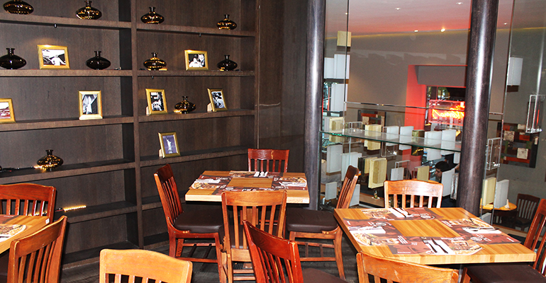 Interior de  Tony Roma´s en Madrid