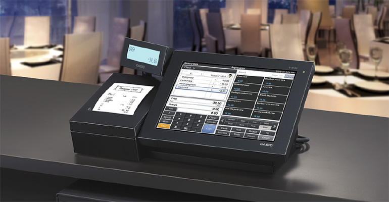 TPV para android hostelería de Casio