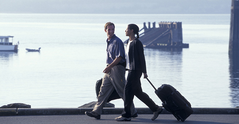 Turistas de cruceros