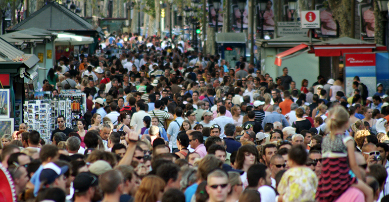 turistas barcelona