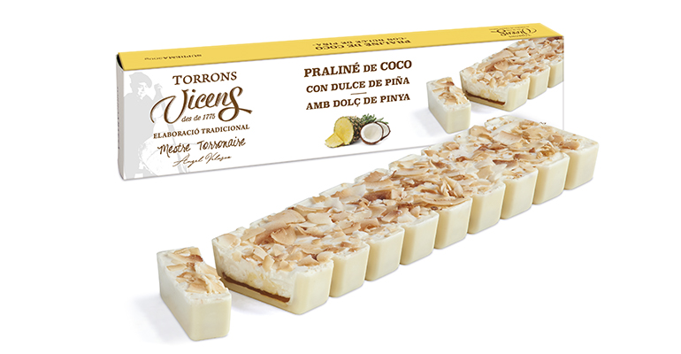 turrón coco y piña