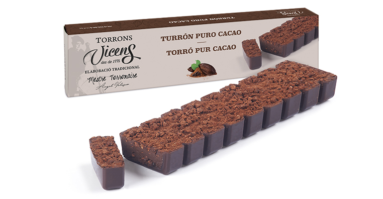 turrón puro cacao