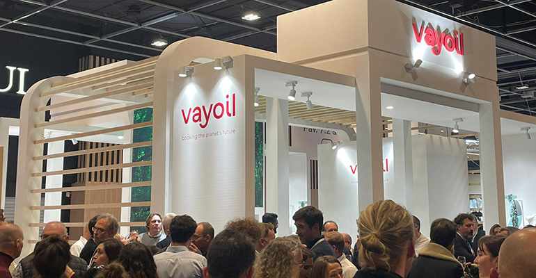 Stand Vayoil Textil en Equiphotel