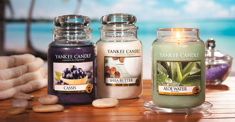 Velas aromáticas para hoteles Yankee Candle