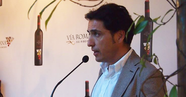 Juan Luis Méndez Rojo, director de la bodega Vía Romana