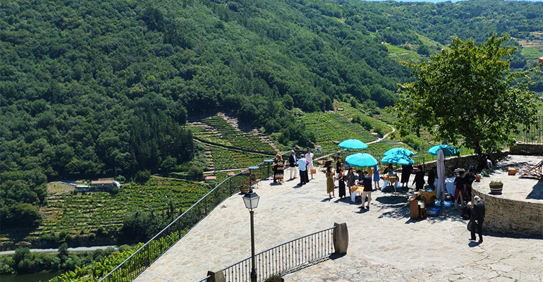 Vía Romana, referente del enoturismo en Ribeira Sacra, recibe un reconocimiento