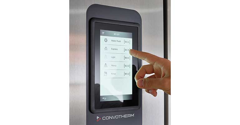 Welbilt Convotherm display