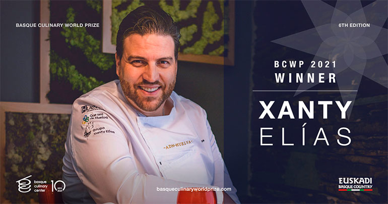 Xanty Elías premio Basque Culinary Center