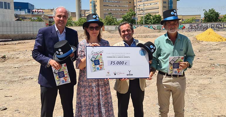 Ybarra recauda 75.000 euros para el proyecto Tu Casa Azul